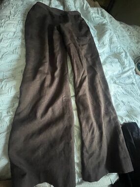 Harve Benard women’s Brown Wide-Leg Dress Pants